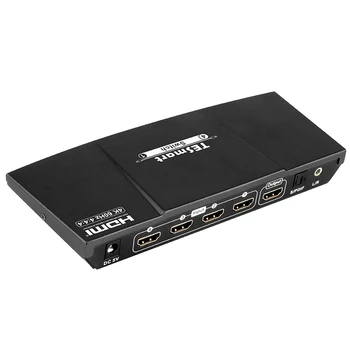 TESmart OEM 4 in1out Interruptor UHD 4k60HZ S S/PDIF Optický Zvukový Výstup HDMI Prepínač Obrázok