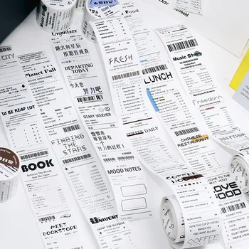 1pcs/1lot Dekoratívne Samolepiace Pásky Americký Malý Lístok Maska Pásky Scrapbooking DIY Japonský Papier 3M Samolepky Obrázok