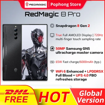 Globálna Verzia Nubia Redmagic 8 Pro Gaming Mobilný Telefón 6.8