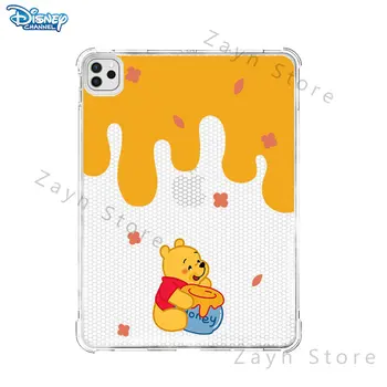 Disney Winnie the Pooh Tablet Case for iPad Mini 4 5 6 Vzduchu 1 2 3 iPad Pro 2022 12.9 palcový Shockproof Priehľadný Ochranný Kryt Obrázok