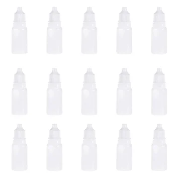 60 Ks Očných kvapiek Fľaša 10 ml Prázdne Fľaše Prenosné Plastové Squeeze Fľaše Pre Kvapaliny Squeeze Naplniteľné Mini Travel Kontajnerov Obrázok