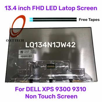 13.4 Palcový FHD LED Displej Panel Nahradenie LQ134N1JW42 LQ134N1JW45 pre DELL XPS 9300 9310 Non Dotykový Displej Notebooku, LCD Displej Obrázok