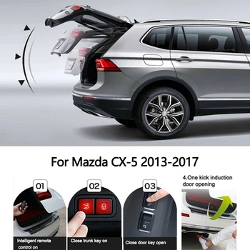 Auto Power batožinového priestoru Výťahu, Elektrické Poklop zadných dverí Chvost Brány Pre Mazda CX-5 roky 2013-2017 Vzpery Auto Pohon Zadné Dvere Obrázok