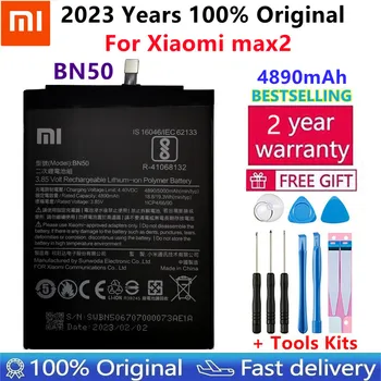 100% Originálne Nové Kvalitné Xiao Mi BN50 Batérie Pre Xiao max2 max 2 5000mAh Batérie Bateria Obrázok