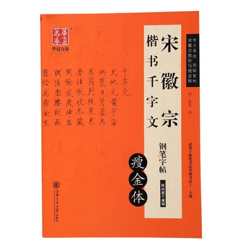 Skript Copybook Čínsky Pevného Kaligrafické Pero Copybook Pieseň Huizong Kaligrafie Copybook Shoujinti Prax Knihy Obrázok