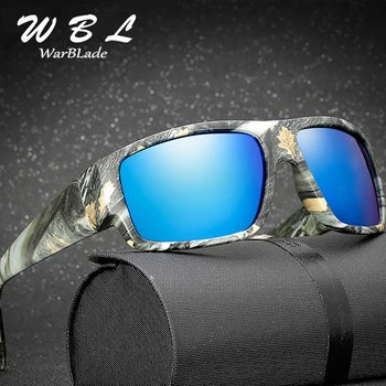WarBLade 2019 Polarizované Slnečné Okuliare Muži Ženy Športovú Jazdu Slnečné Okuliare Značky Dizajnér Kamufláž Rám Okuliarov Eyewears Obrázok