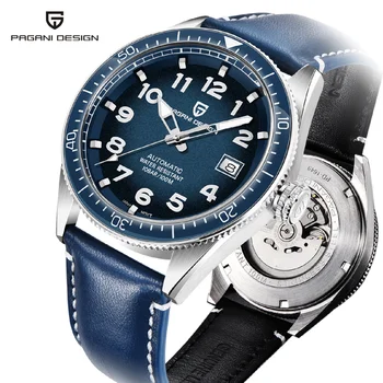 PAGANI DIZAJN pánske hodinky top značky luxusné hodinky mužov automatické mechanické hodinky muži móda business sledovať relojes hombre 2023 Obrázok