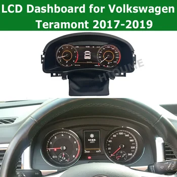 2023Lates Auto Digitálny LCD Meter Nástroj Pre Volkswagen Teramont 2017-2019 Smart Speedmeters Tabuli Klastra Virtual Cockpit Obrázok