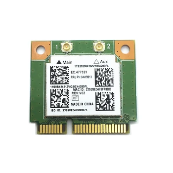 Pre Realtek RTL8723BE 300M 802.11 b/g/n Podpora Bluetooth 4.0 04W3813 Sieťovú Kartu MINI PCI Express pre E540 S440 S540 Obrázok