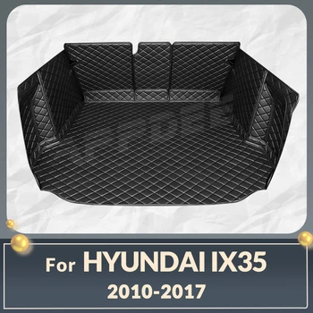 Auto Plné Pokrytie Kmeňa Mat Pre Hyundai ix35 2010-2017 16 15 14 13 12 11 kufra Auta Kryt Pad Interiéru Chránič Príslušenstvo Obrázok