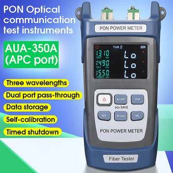 COMPTYCO Optických PON Power Meter AUA-350A/U APC/UPC 1310/1490/1550nm FTTX/ONT/OLT PON OPM doprava Zadarmo Obrázok