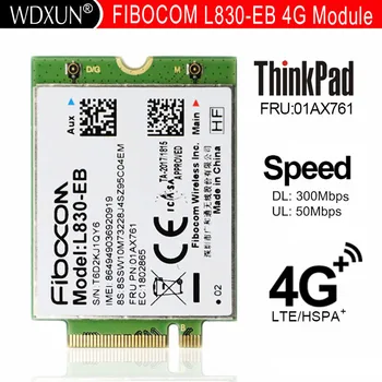 Fibocom L830-EB LTE 4G bezdrôtového modulu 01AX761 pre THINKPAD X380/T480S/T480/X280/T580/L580/L480/S1 gen 4 Obrázok