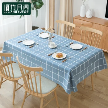 PVC obrus vode a oleju obdĺžnikový jedálenský stôl handričkou čaj stôl mat Obrázok