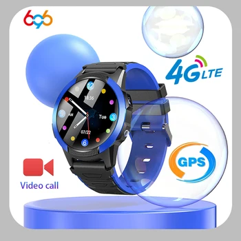 4G Deti v Reálnom Čase o Polohe GPS Tracker Smartwatch Vodotesný Fotoaparát Beidou LBS SOS WIFI Deti videohovor SIM Karty Smart Hodinky Obrázok