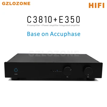 HIFI Diaľkové C3810(Odkaz C3850)+E350 Predzosilňovač+Zosilňovač Integrovaný Zosilňovač Základne Na Accuphase Okruhu 75W+75W Obrázok