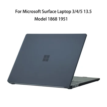 Notebook Prípad pre Microsoft Surface Notebook 3/4/5 13.5 Model 1868 1951 2019 2021 2022 Transparentné Odvod Tepla Ochranný plášť Obrázok