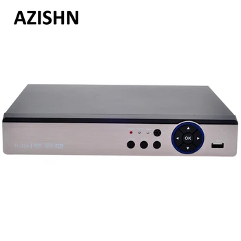 AZISHN FULL HD 5 V 1 AHD/CVI/TVI/CVBS/NVR 4CH 4MP/Čisté:16Ch 1080P Bezpečnosti Hybridné DVR s VGA HDMI Video Rekordér P2P AHD DVR Obrázok