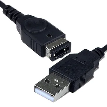 Čierna USB Nabíjanie Vopred Line Kábel Nabíjací Kábel pre/SP/GBA/GameBoy/DS/Nintendo Konzoly, Príslušenstvo Rýchle a Bezpečné Nabíjanie Obrázok