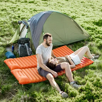 Outdoor Camping Nafukovacie Postele TPU Piknik Mat Pribrala jednolôžkových a Dvojlôžkových Matrac Prenosné Bez Čerpadla cestovné Vybavenie Obrázok