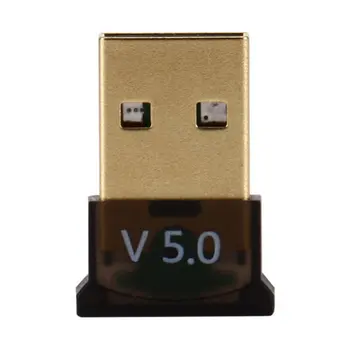 USB Bluetooth-kompatibilné 5.0 Adaptér Vysielač, Prijímač Audio Bluetooth-kompatibilné Dongle Bezdrôtový USB Adaptér pre Počítač Obrázok