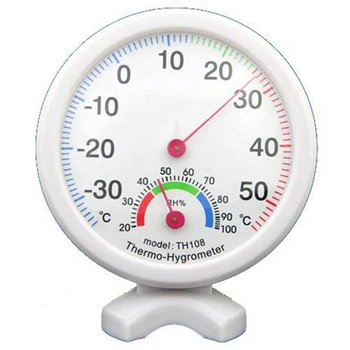 4X Vlhkomer Vlhkosť Teplomer Teplota/Teplota meradla, Obrázok
