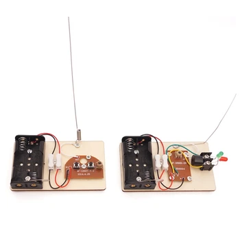 Bezdrôtový Telegraf Prijímač Vysielač Modul DIY Toy Model Elektrického Obvodu Vedecký Experiment Materiálov Auta Obrázok