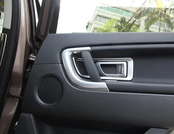 ABS Chrome Interiéru Vozidla Kľučky Dverí S Tvar Náhradné Diely 4pcs Na Land Rover Discovery Šport 2015-2017 Obrázok