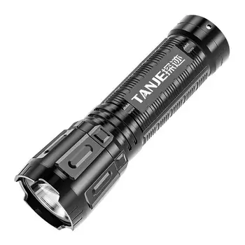 Výkonný Mini LED Baterka Taktické Nabíjateľné Baterky USB Nepremokavé Zoom Rybolovu, Poľovníctvo Baterka Vonkajšie Nástroje Obrázok